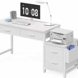 ZHIYUAN3215 Computer Drawers Cabinet Printer Desk
