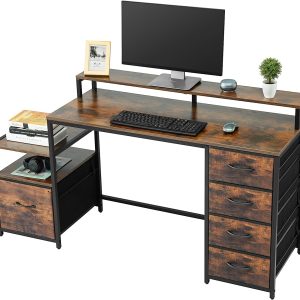 71jbcdu0OIL._AC_SL1500_.jpg ZHIYUAN3212 Compact Computer Storage Monitor Desk