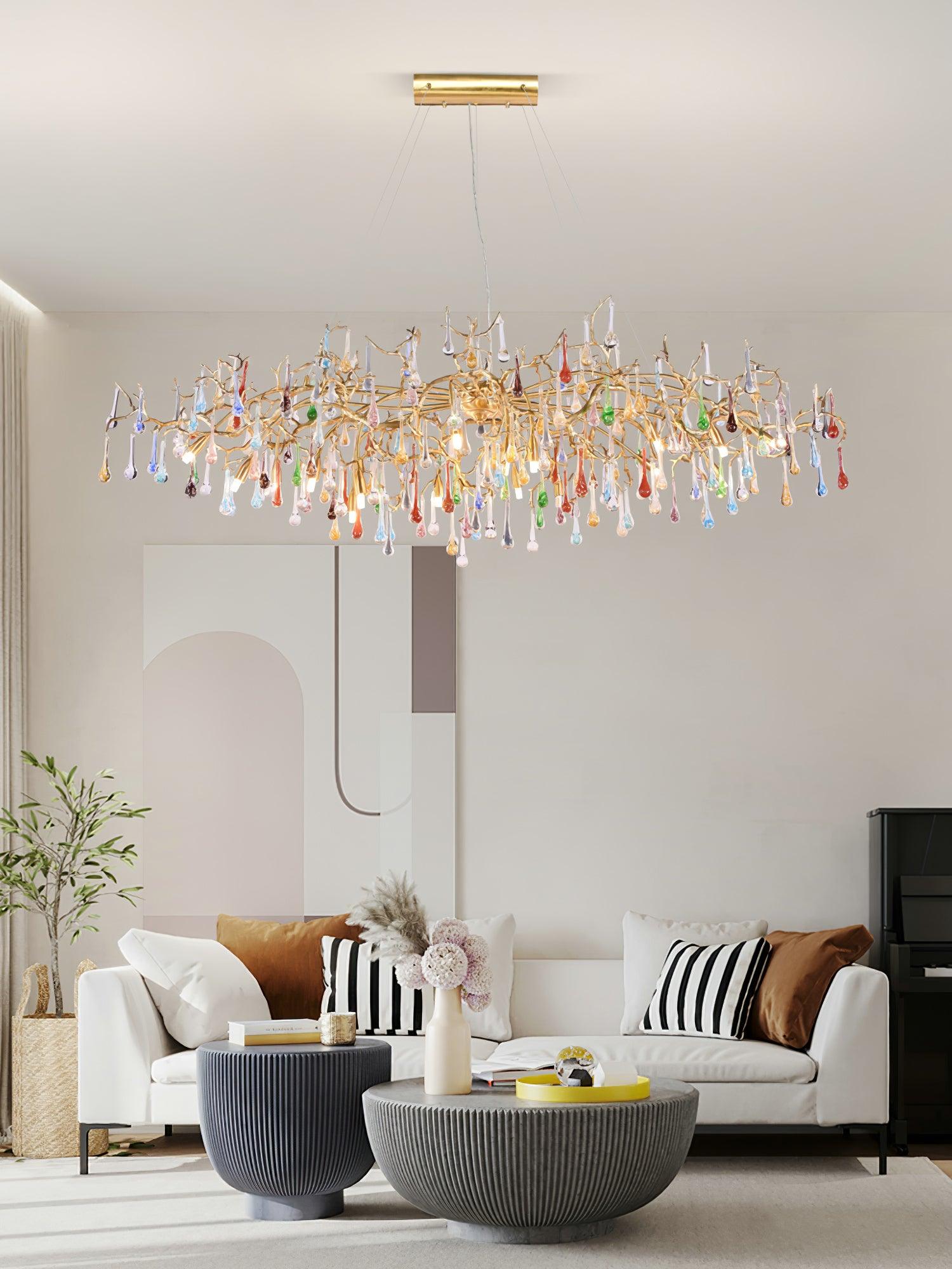 ZHIYUAN3268 Colorful Raindrop Brass - Image 6