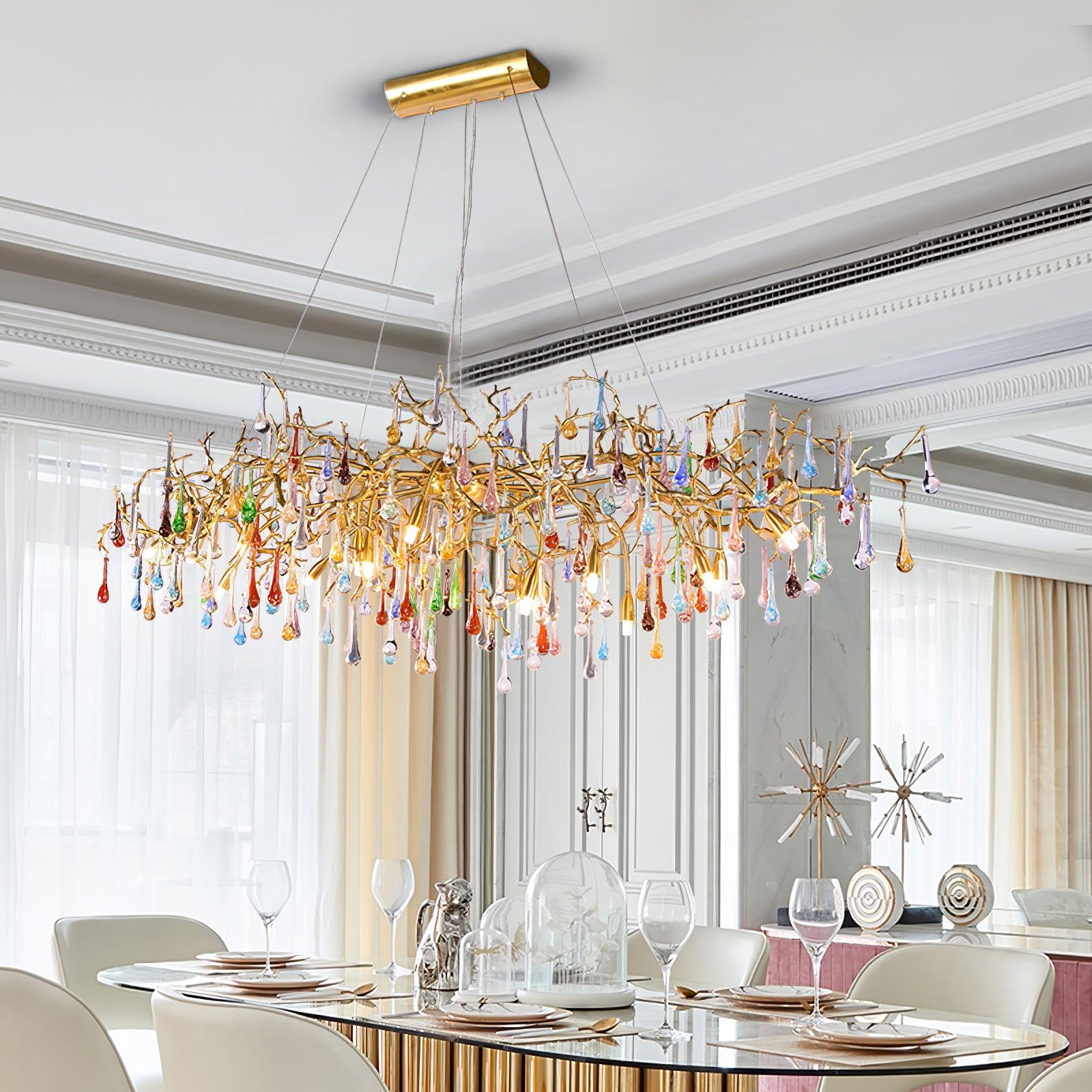 ZHIYUAN3268 Colorful Raindrop Brass - Image 7