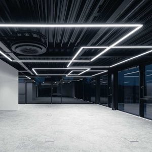 ZHIYUAN3236 Linear Lamp Chandelier for Office Front Desk Kitchen Pendant Light