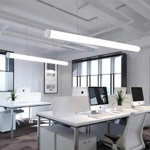 Hf57b95d6c8ac403b8574602b004573d72.jpg_720x720q50.jpg ZHIYUAN3227 Long Strip LED Linear Light round Tube Pendant for Office