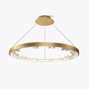 ZHIYUAN3260 Luxury Circle Crystal
